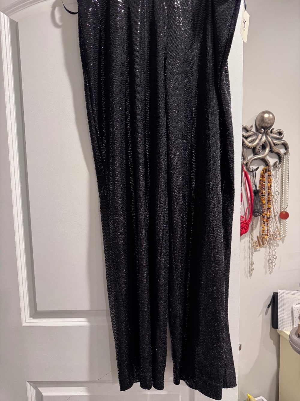 Anne Klein Black Wide Leg Evening “Sparkly” pants, size 1X